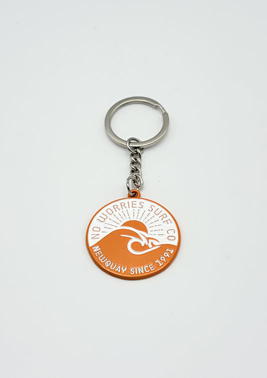 Wave Keyring-Orange