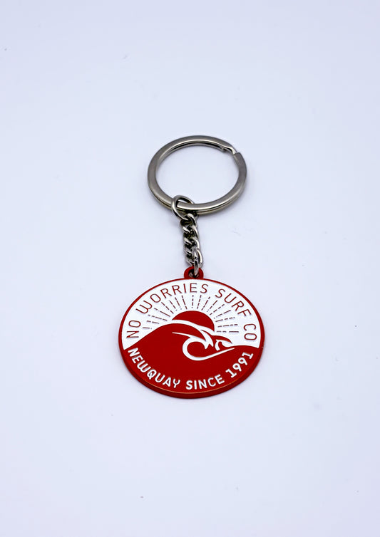 Wave Keyring-Red