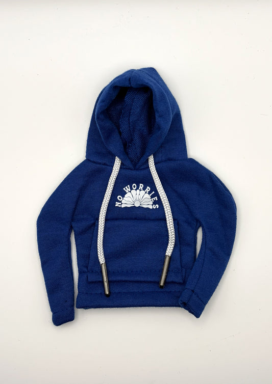 Mini Gear Knob Hoodie - Sun - Blue