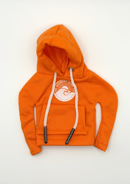 Mini Gear Knob Hoodie - Wave - Orange
