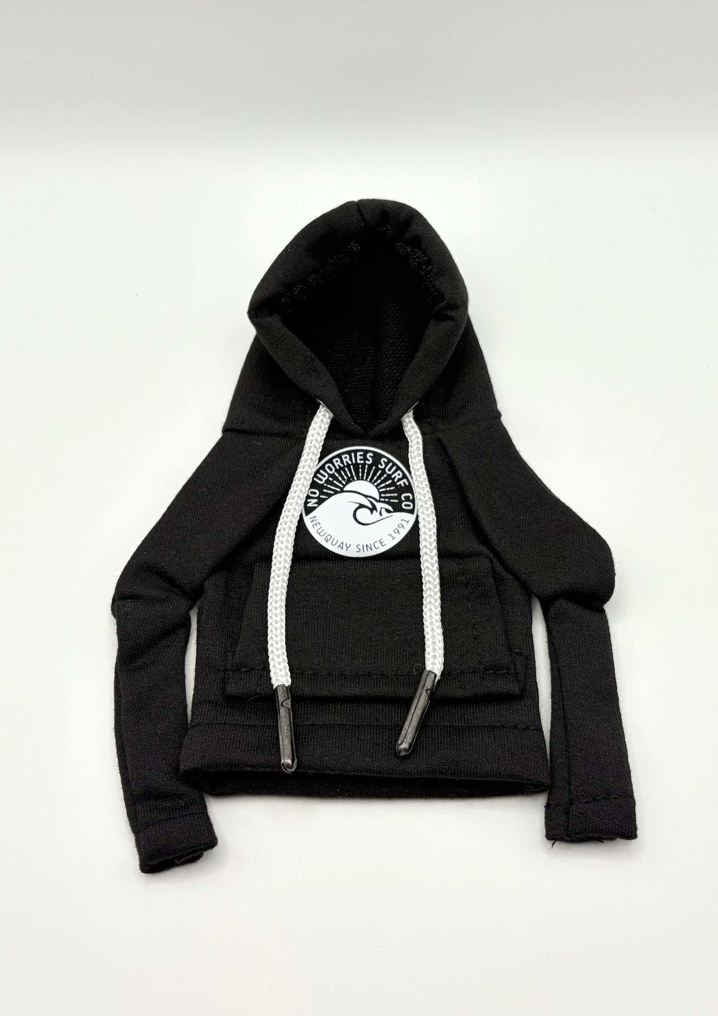 Mini Gear Knob Hoodie - Wave - Black