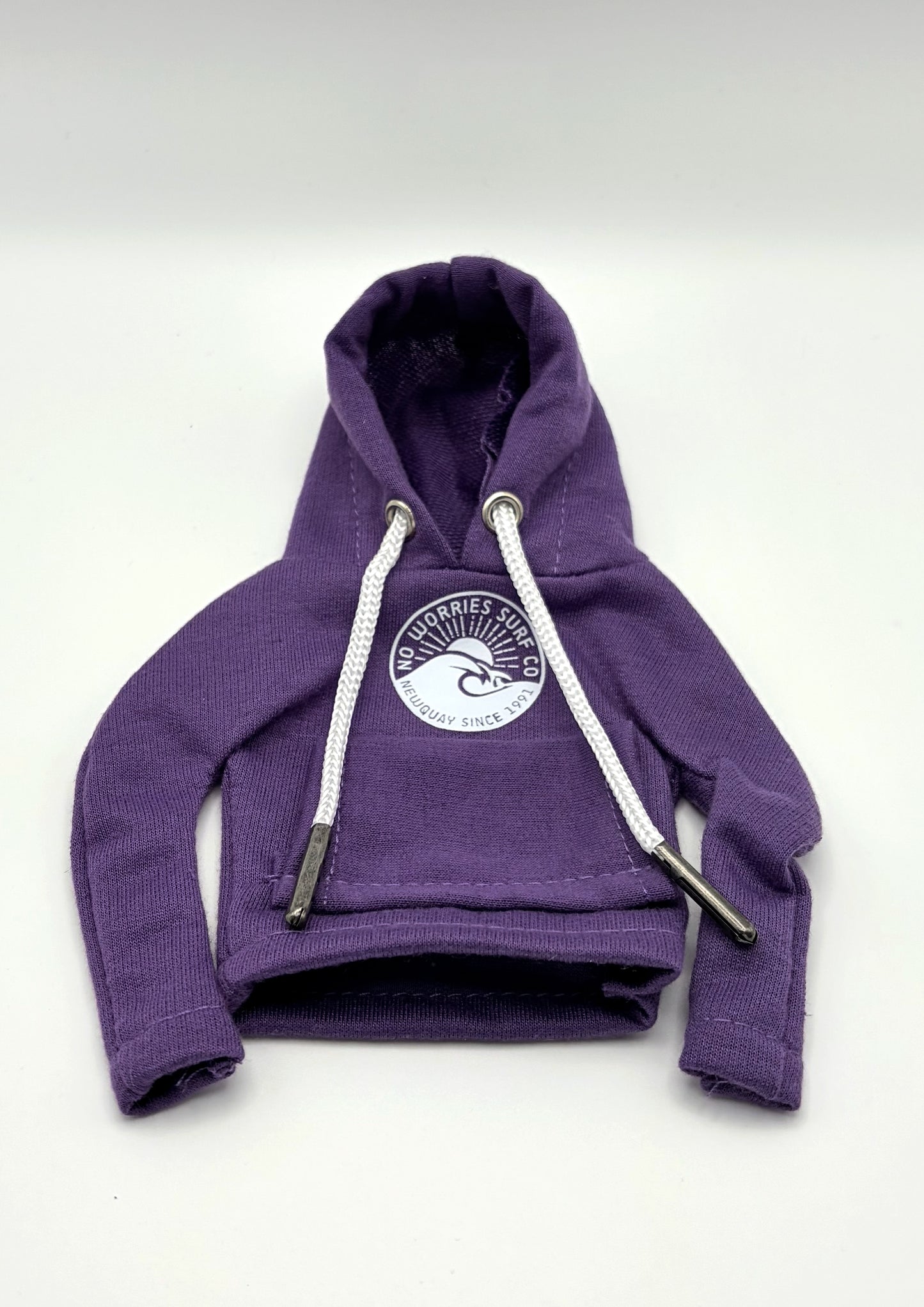 Mini Gear Knob Hoodie - Wave - Purple