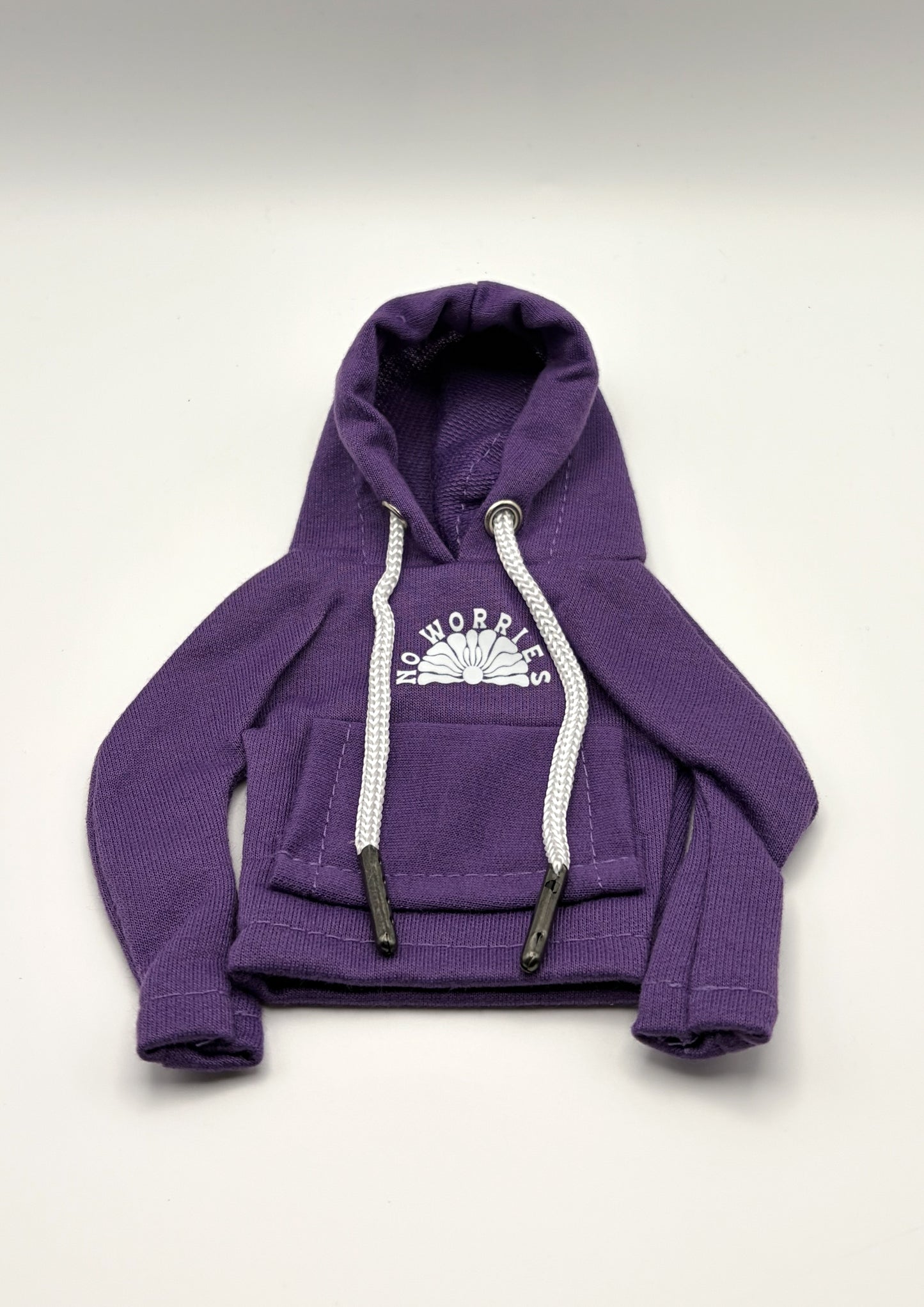Mini Gear Knob Hoodie - Sun - Purple