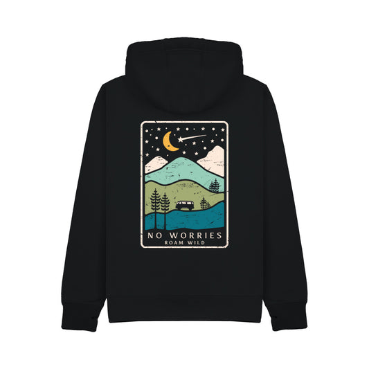 Ultra Premium Roam The Night Hoodie - Black