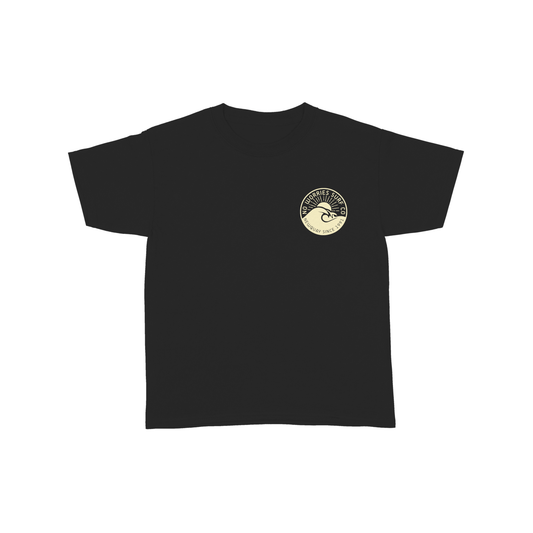 Kids Wave T-Shirt - Black