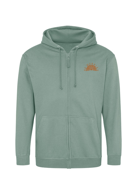 Adults Zip-Up Summer Cruisin' Hoodie
