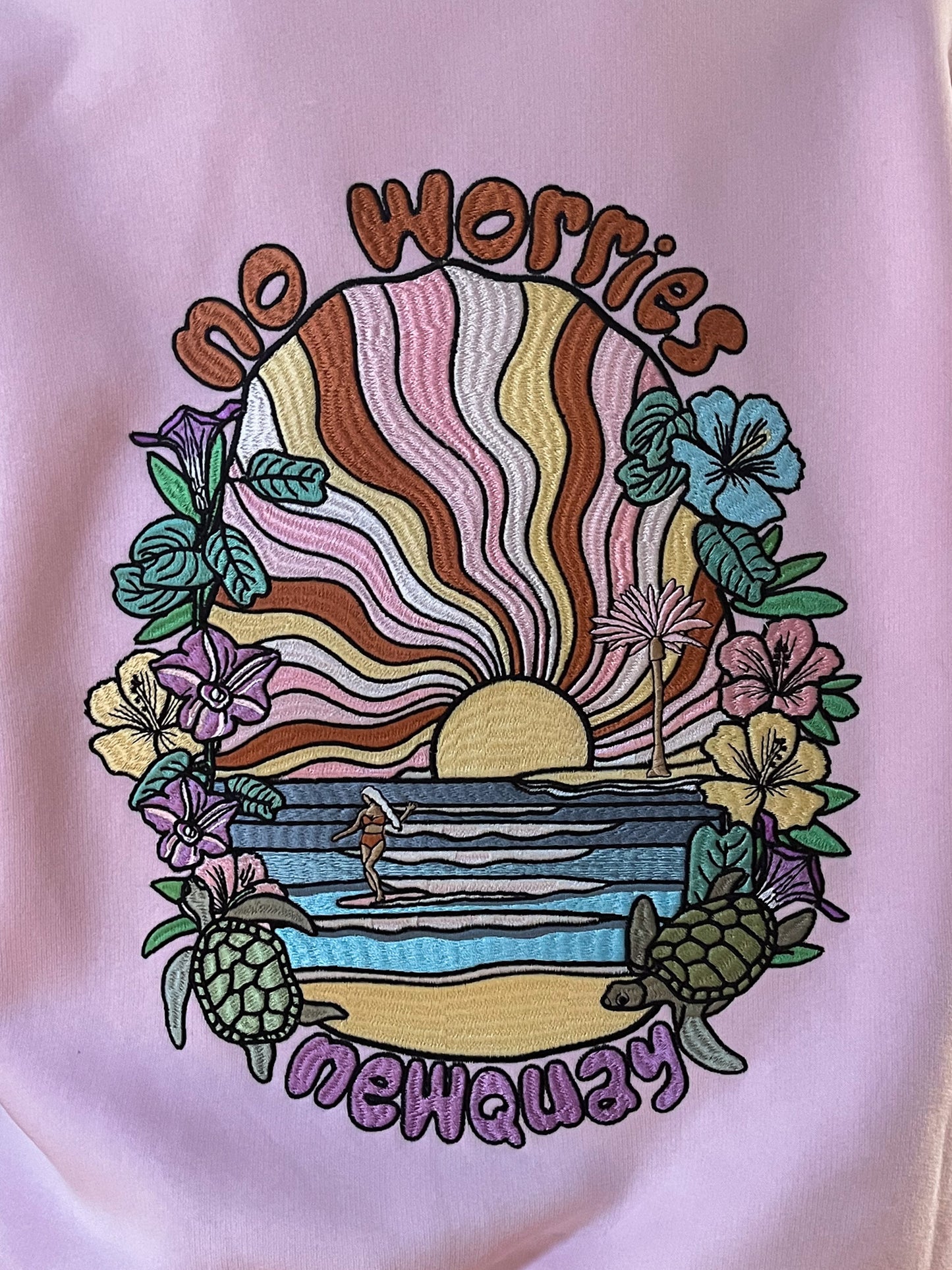 Adults Embroidered Turtle Beach Hoodie