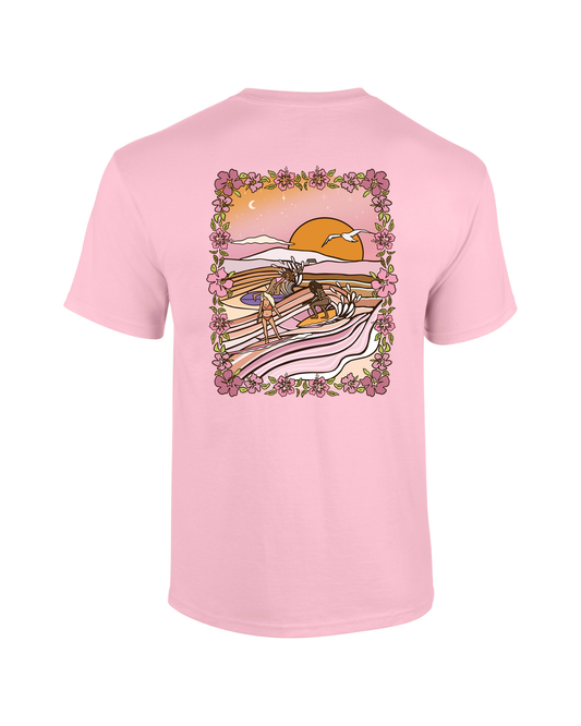 Adults Sunset Bloom T-Shirt
