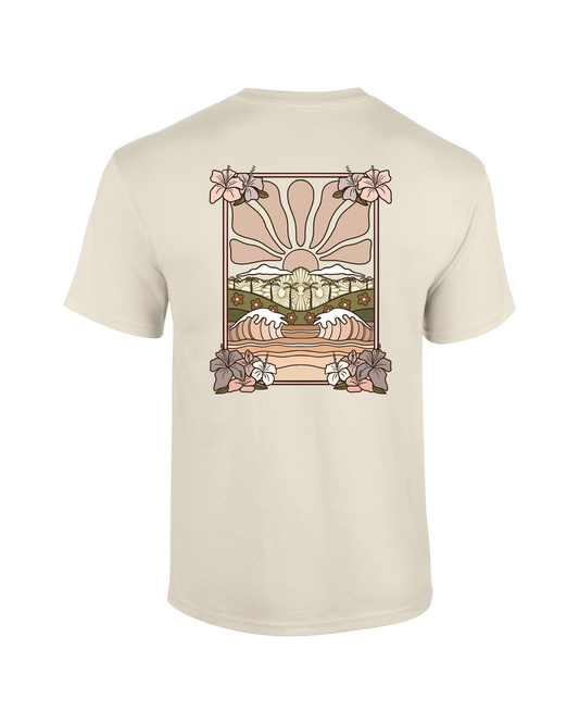 Adults Hibiscus Haze T-Shirt