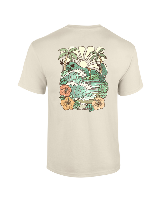 Adults Sea Green T-Shirt