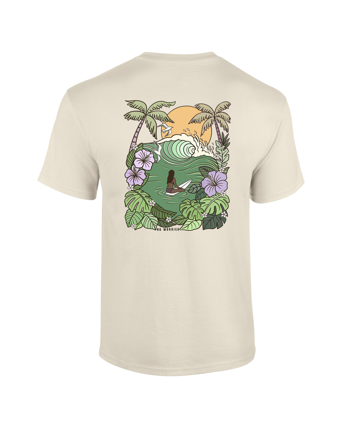 Adults Sea Bloom T-Shirt
