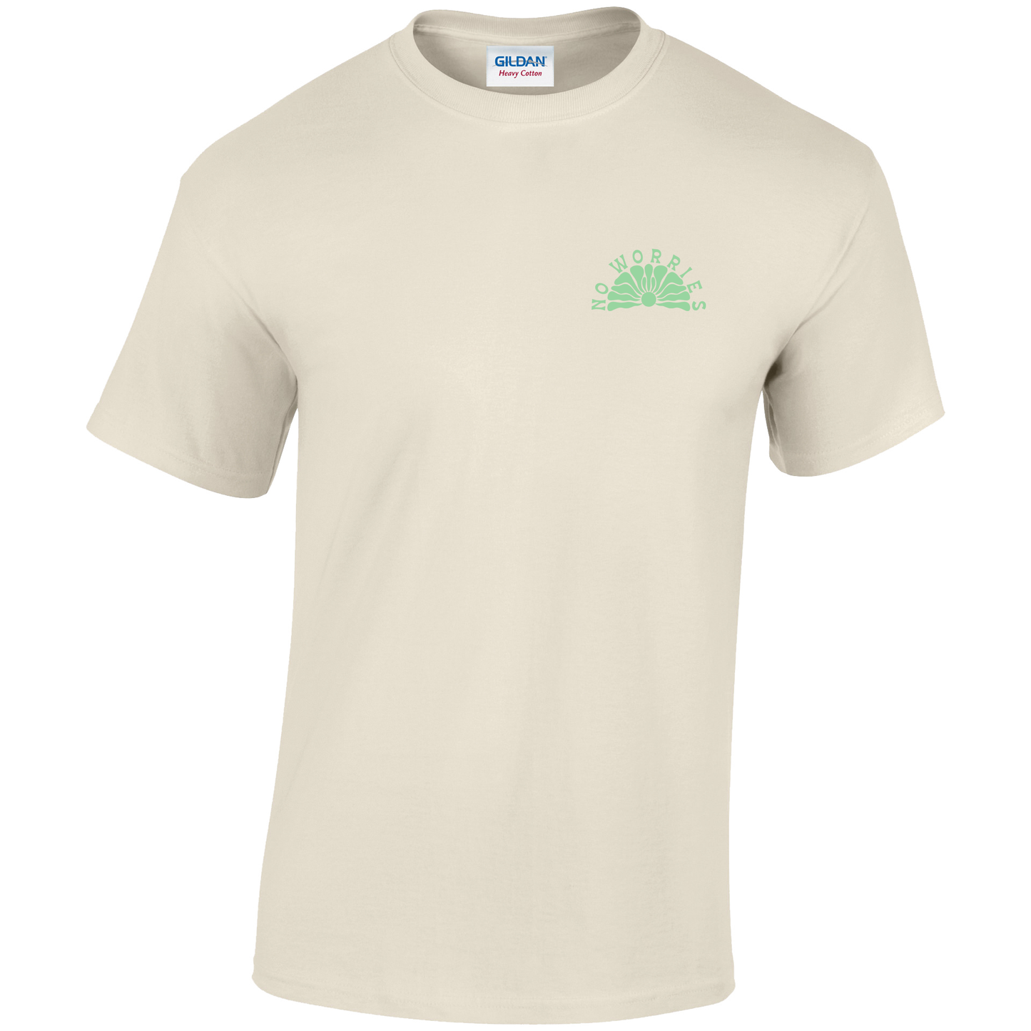 Adults Sea Green T-Shirt