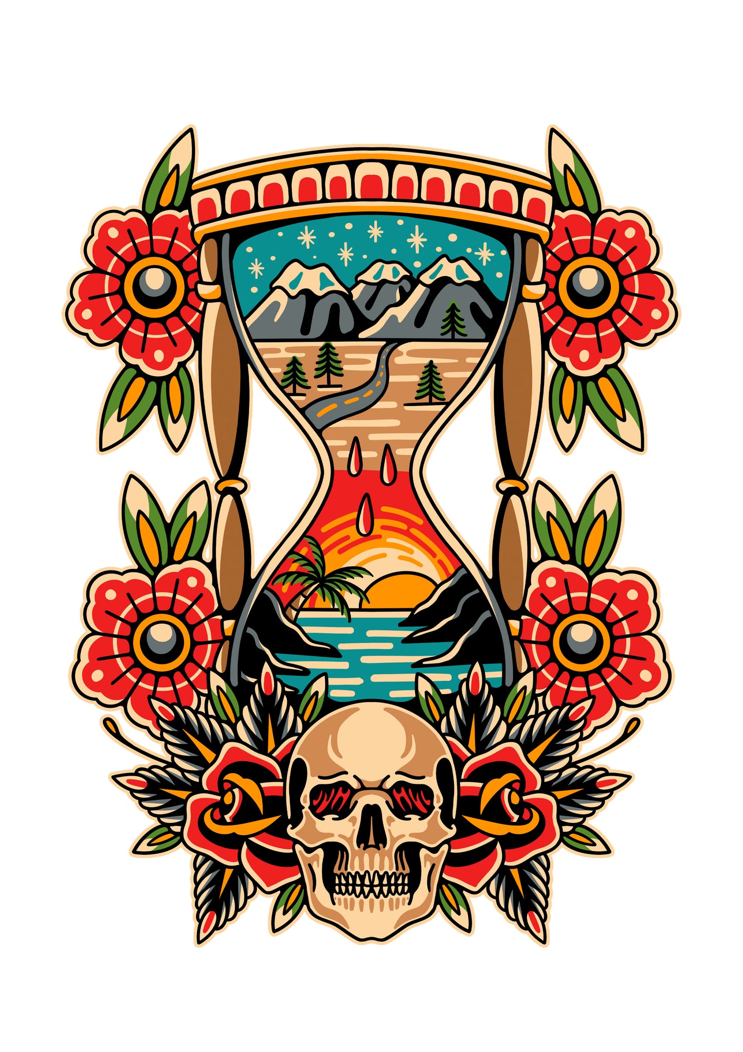 Adults Hourglass T-Shirt