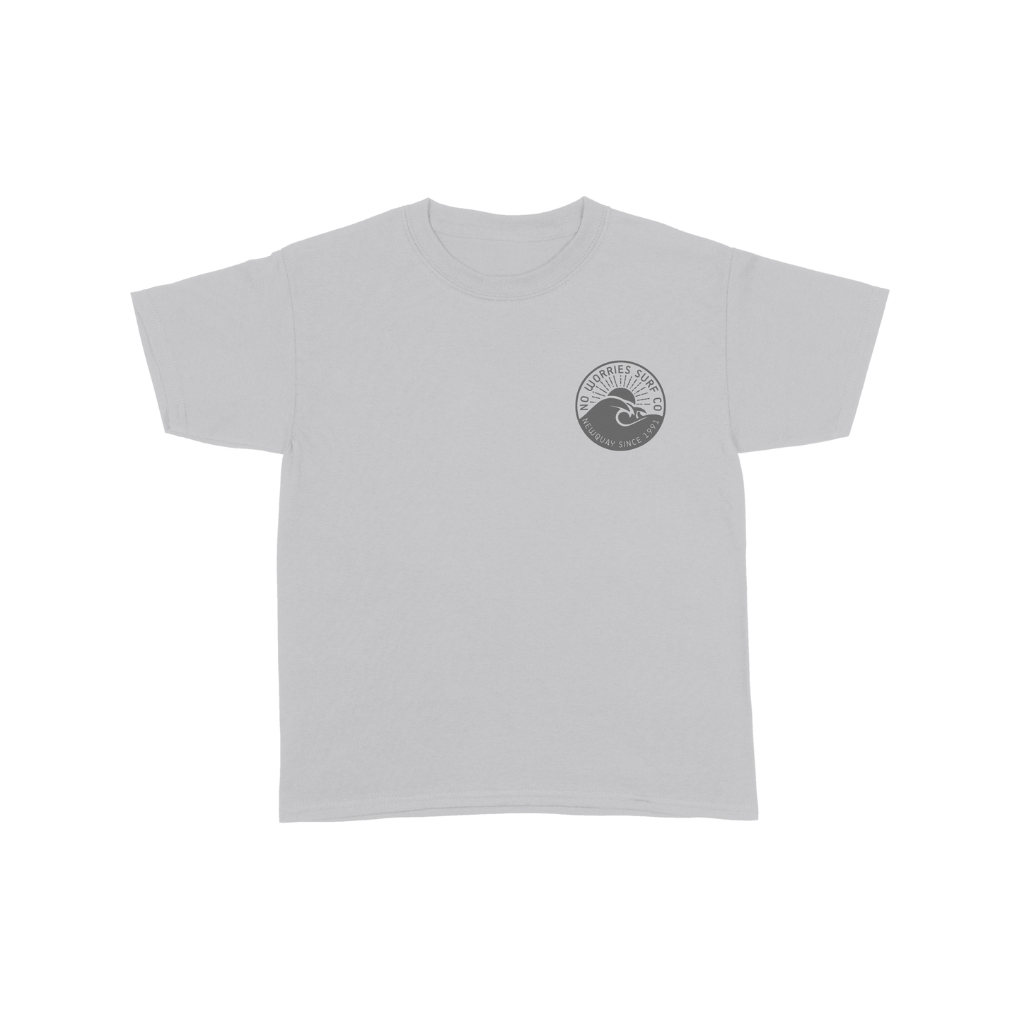 Kids Wave T-Shirt - Heather Grey