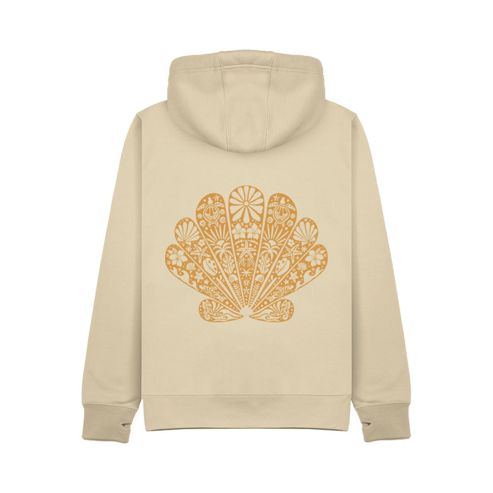 Ultra Premium Clam Hoodie -Ivory