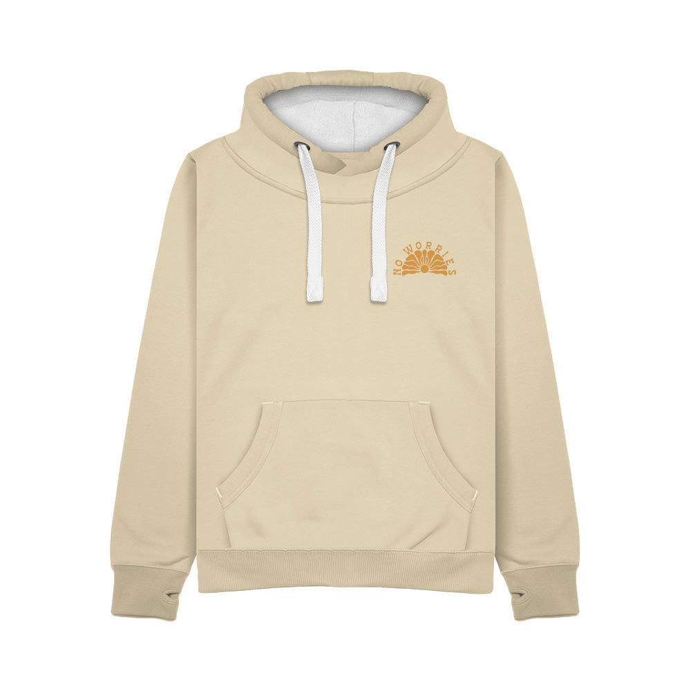 Ultra Premium Clam Hoodie -Ivory