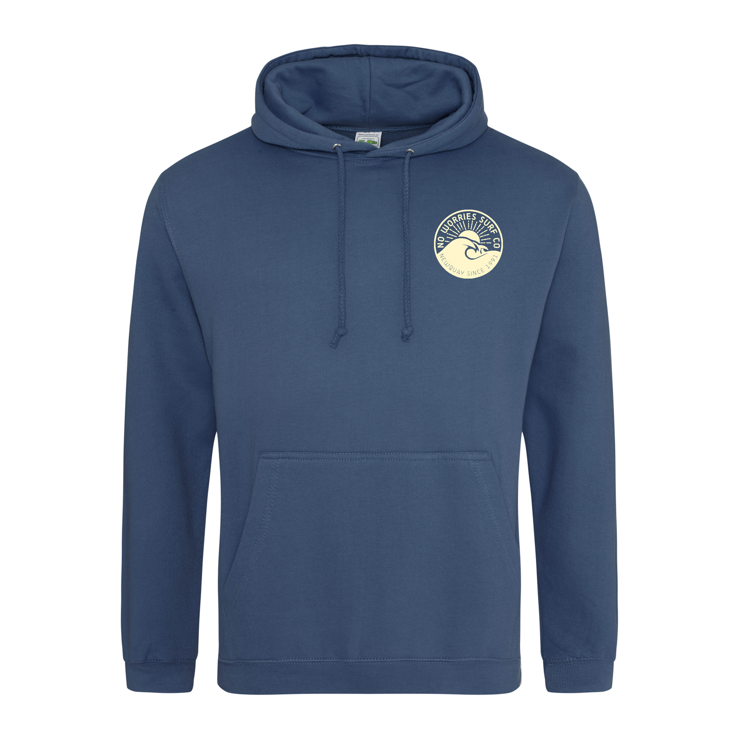 Adults Wave Hoodie - Airforce Blue