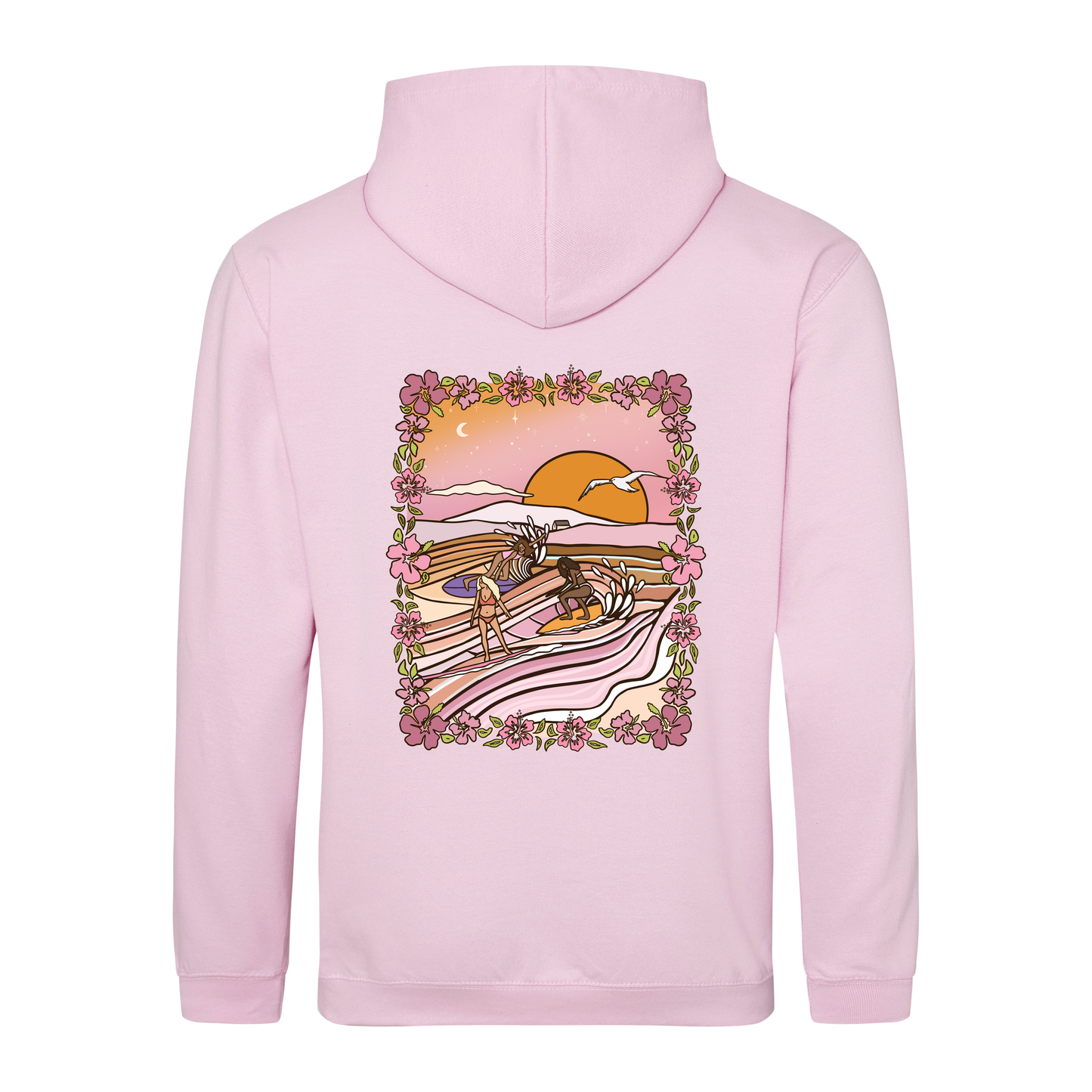 Adults Sunset Bloom Hoodie