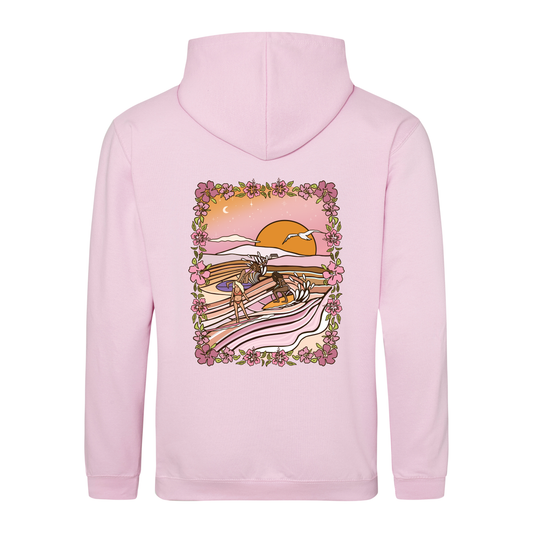 Adults Sunset Bloom Hoodie