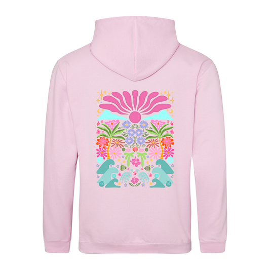 Adults Floral Fantasy Hoodie