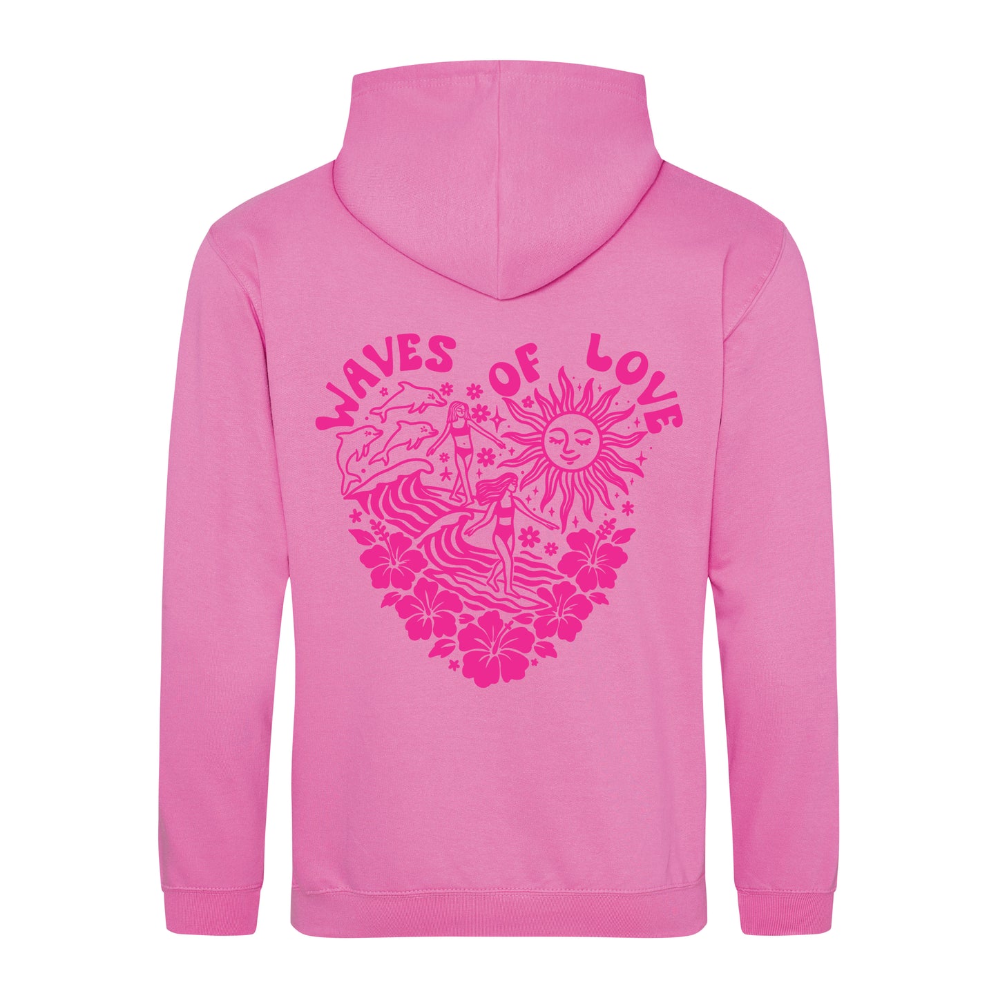 Adults Waves of Love Hoodie