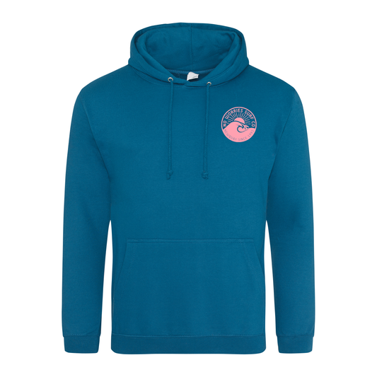 Adults Wave Hoodie - Deep Sea Blue
