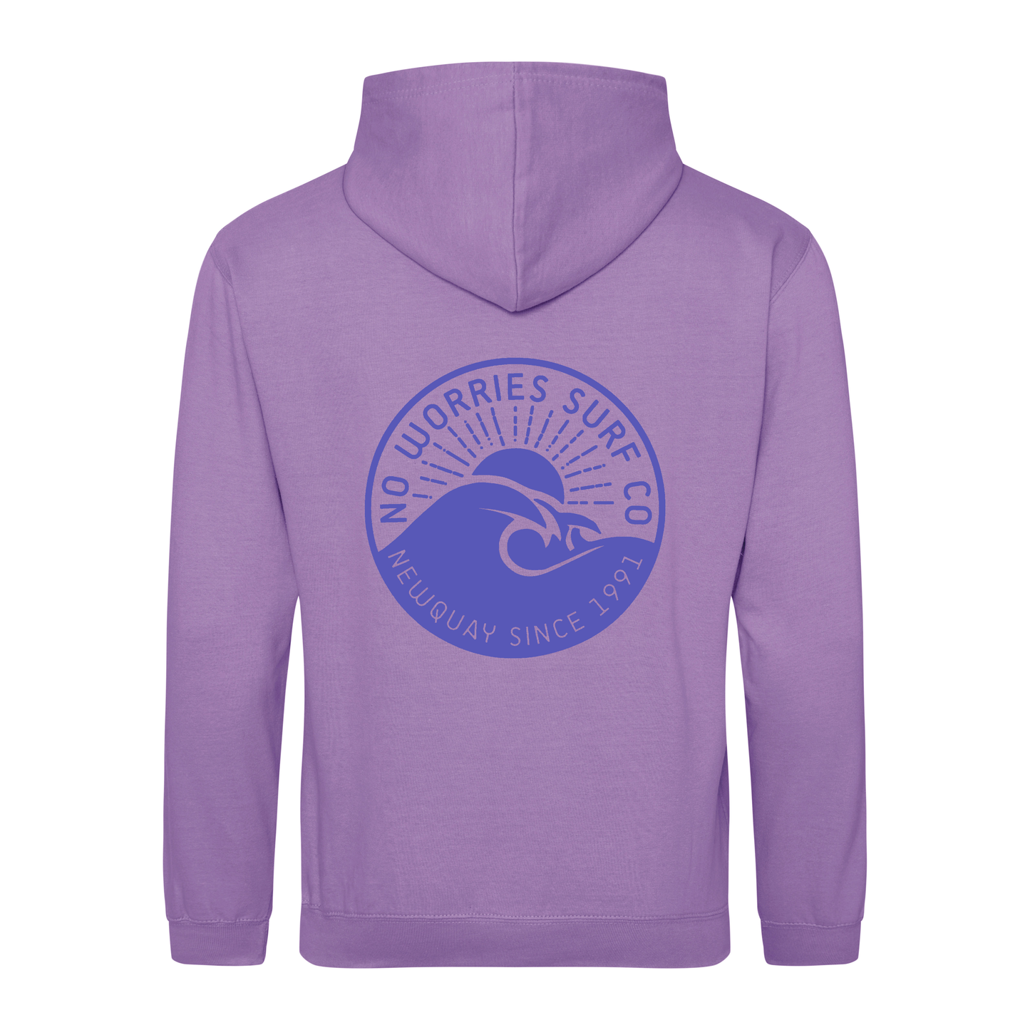 Adults Wave Hoodie - Digital Lavender