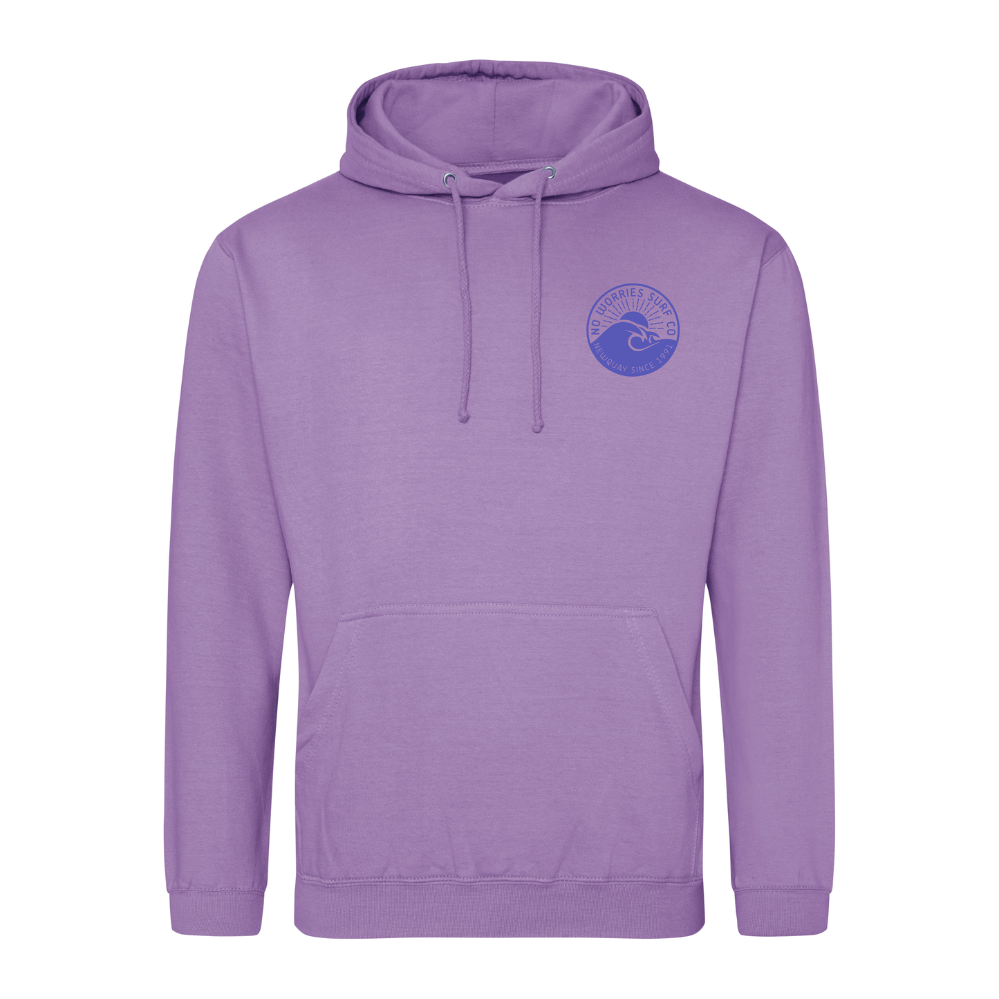 Adults Wave Hoodie - Digital Lavender