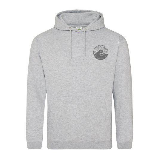 Adults Wave Hoodie - Heather Grey