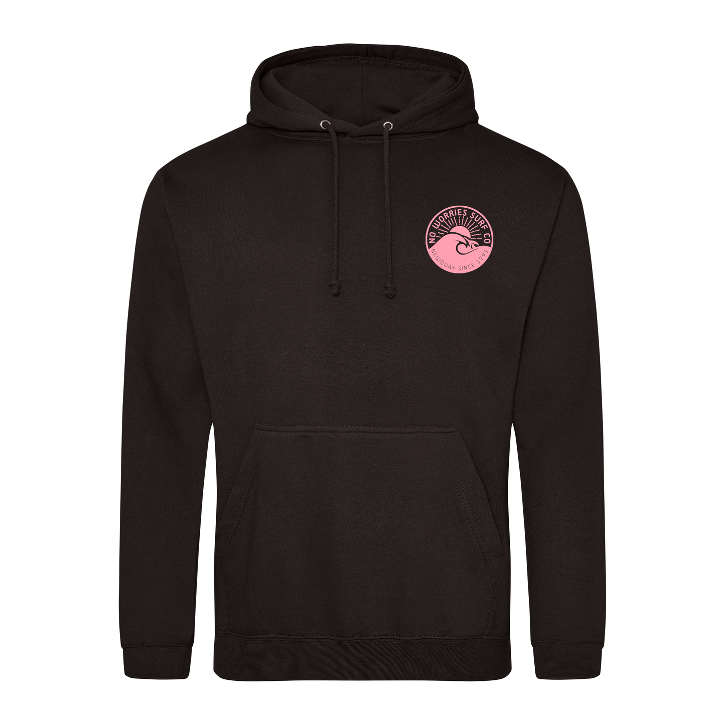 Adults Wave Hoodie - Black