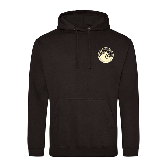 Adults Wave Hoodie - Black