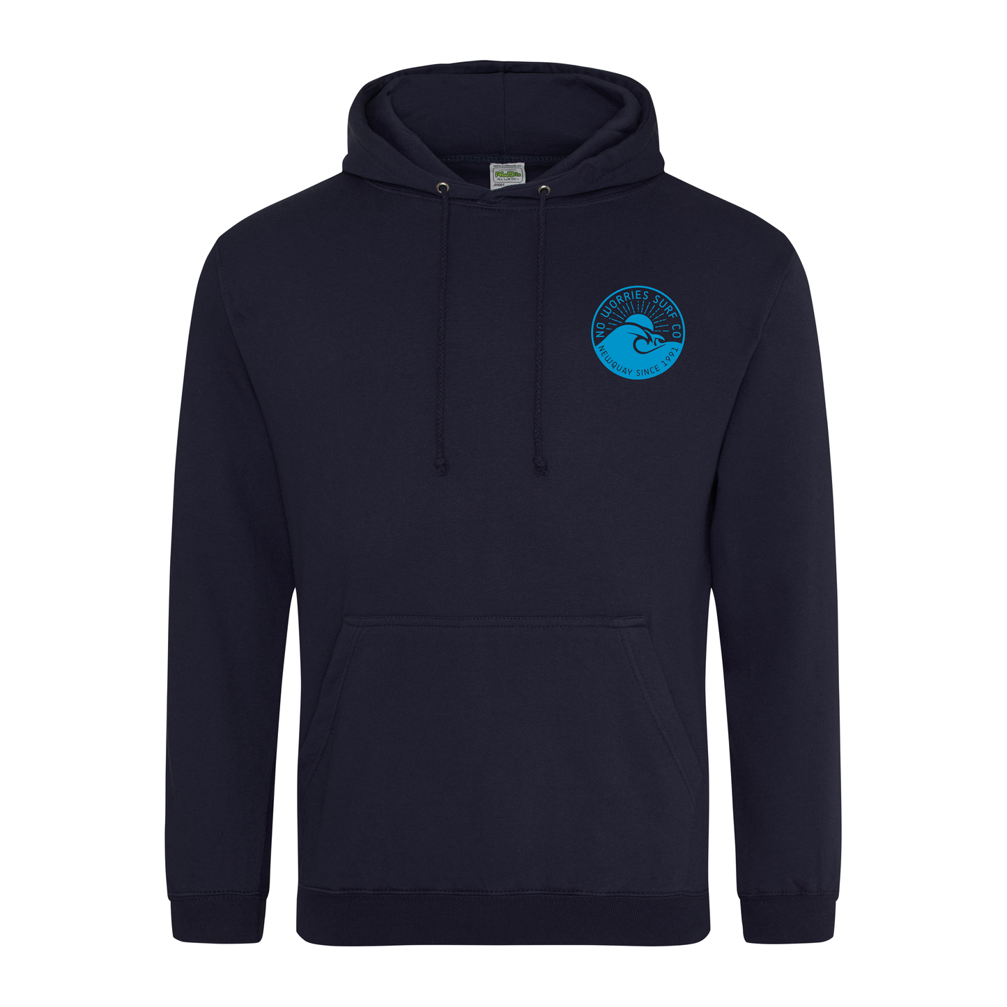 Adults Wave Hoodie - Navy Blue