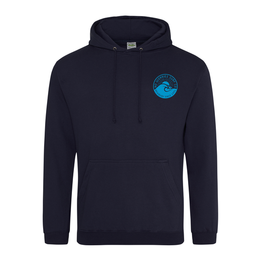 Adults Wave Hoodie - Navy Blue