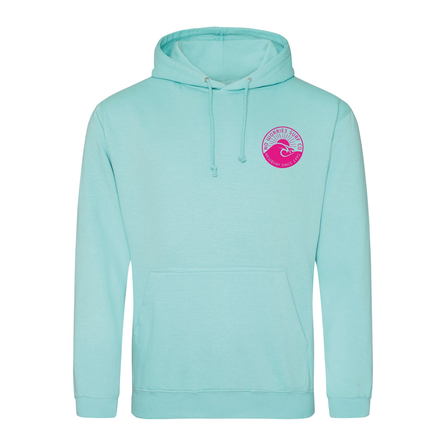 Adults Wave Hoodie - Peppermint