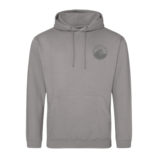 Adults Wave Hoodie - Platinum Grey