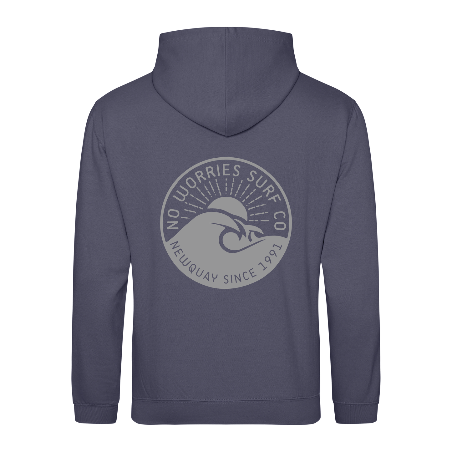 Adults Wave Hoodie - Shark Grey