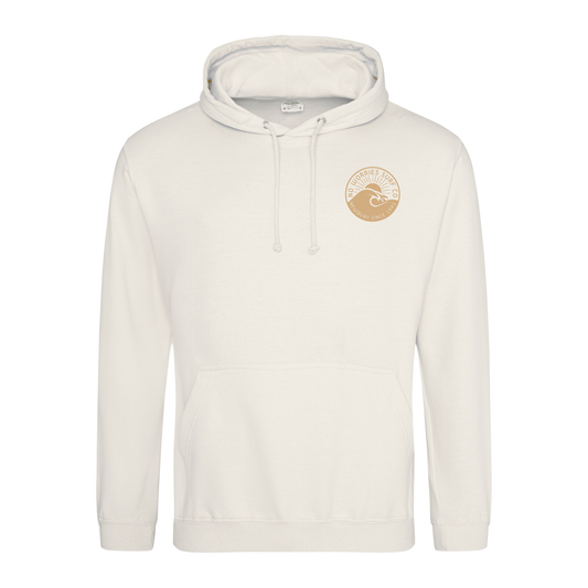 Adults Wave Hoodie - Vanilla