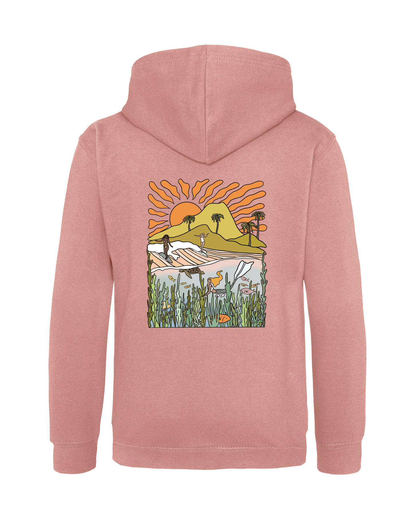 Kids Sea Sisters Hoodie