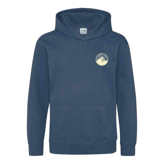 Kids Wave Hoodie - Airforce Blue