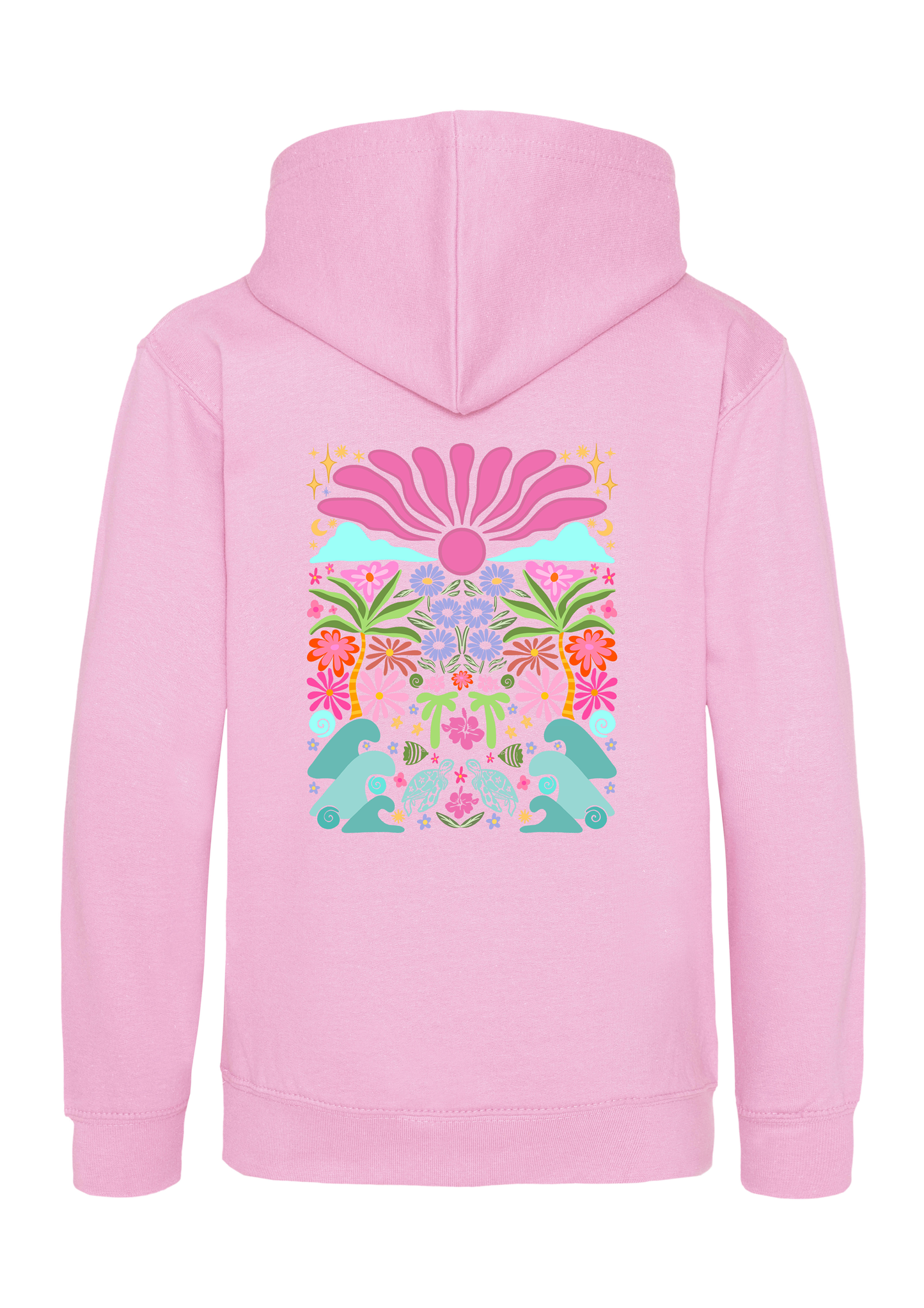 Kids Floral Fantasy Hoodie