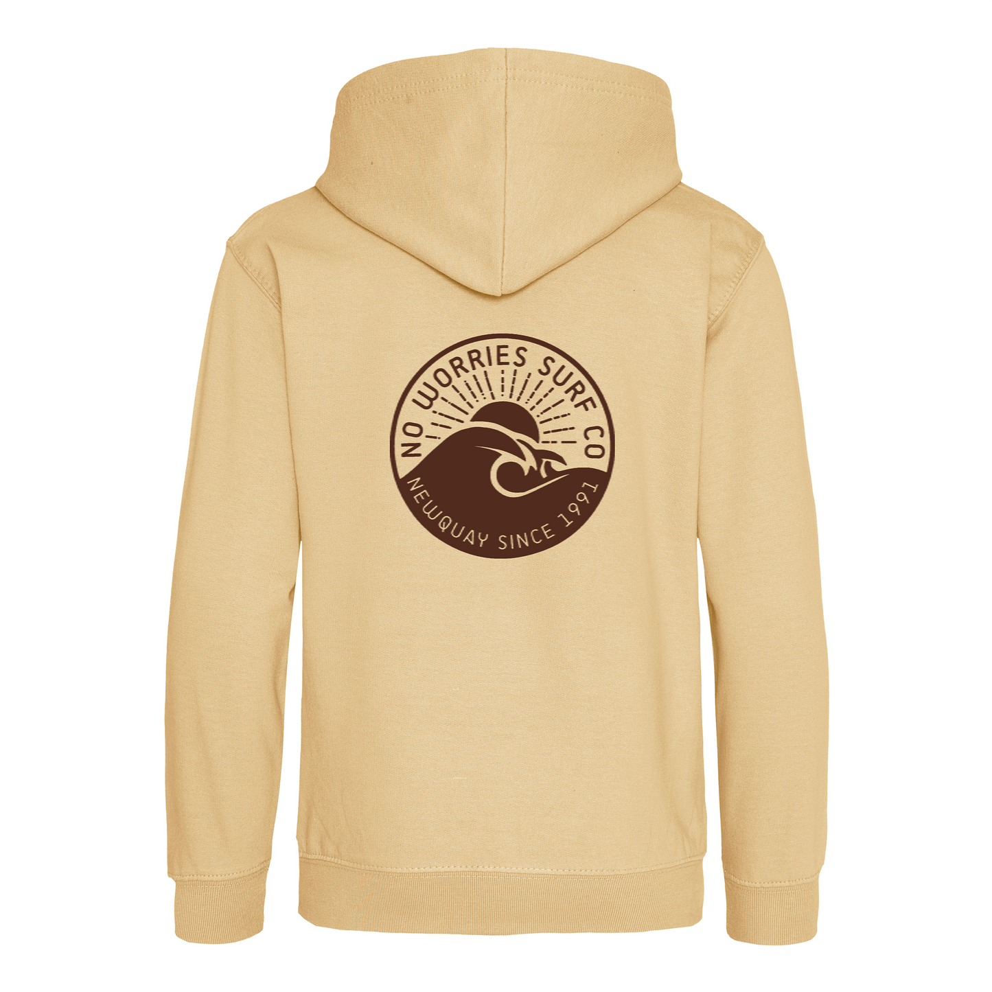 Kids Wave Hoodie - Desert Sand