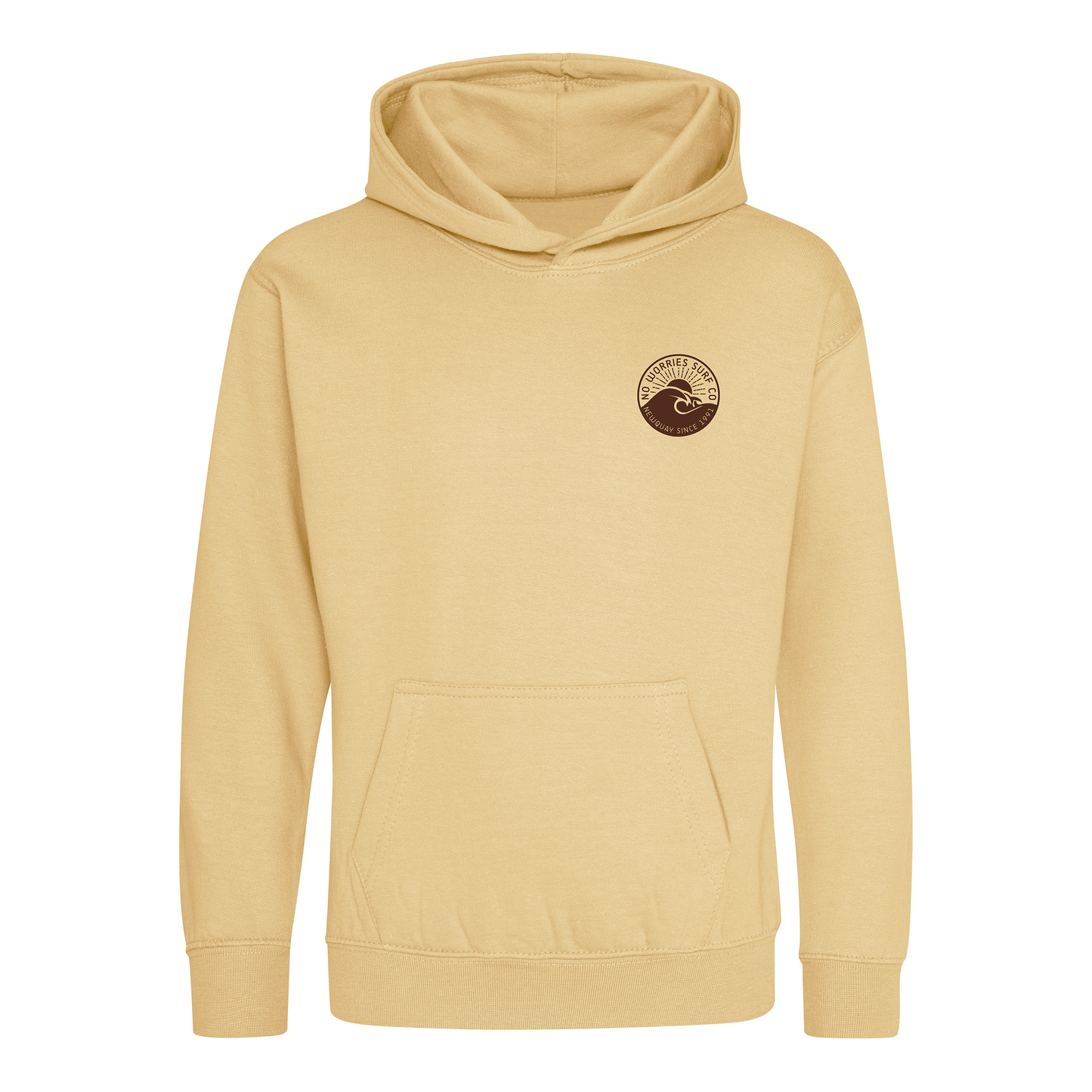 Kids Wave Hoodie - Desert Sand