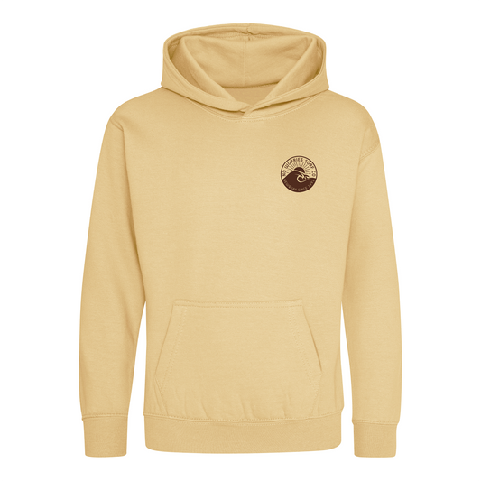 Kids Wave Hoodie - Desert Sand