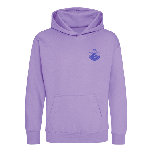 Kids Wave Hoodie - Digital Lavender