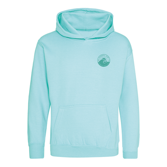 Kids Wave Hoodie - Peppermint