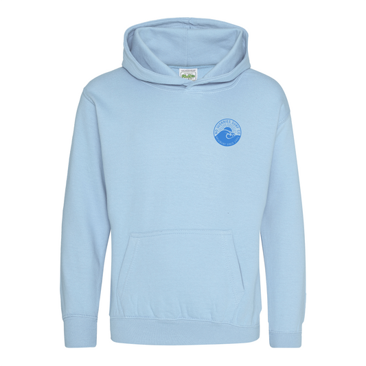 Kids Wave Hoodie - Sky Blue