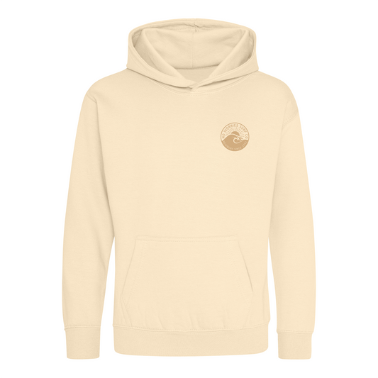 Kids Wave Hoodie - Vanilla