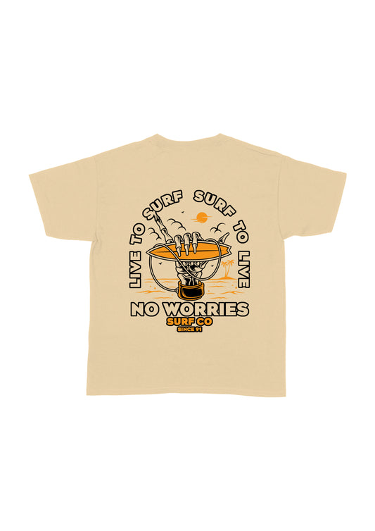 Kids Live to Surf T-Shirt