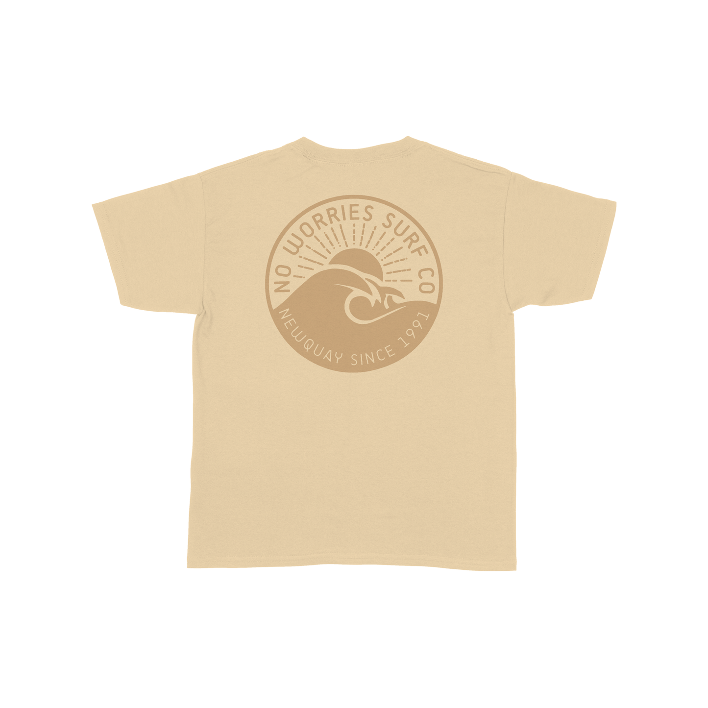 Kids Wave T-Shirt - Natural