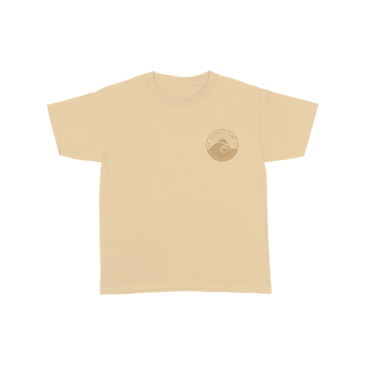 Kids Wave T-Shirt - Natural